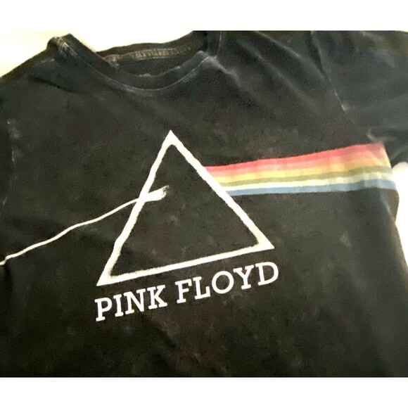 Pink Floyd Dark Side Of The Moon T-shirt Unisex Size XLYouth Black Band Tee 2022 - Picture 2 of 5